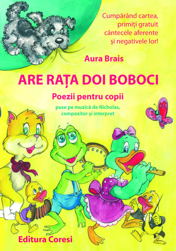Are rața doi boboci. Poezii pentru copii puse pe muzică de Nicholas, compozitor şi interpret